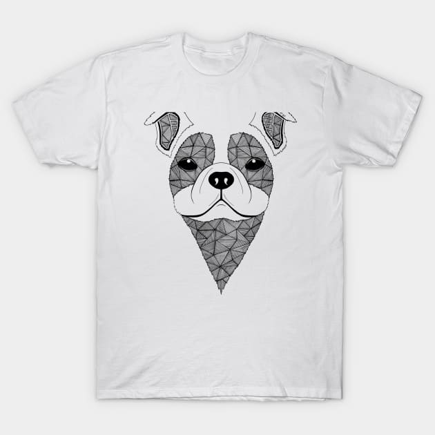 Bulldog T-Shirt by Art_et_Be